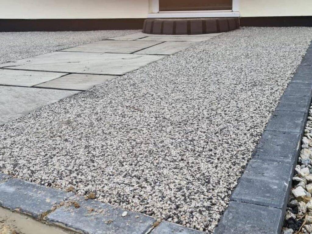 Resin driveway